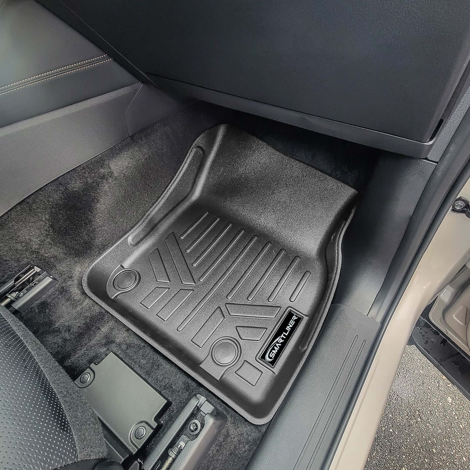 SMARTLINER Floor Liners for 2024-2026 Mazda CX-90 (Only Fits 2nd Row Bucket Seats With Center Console)