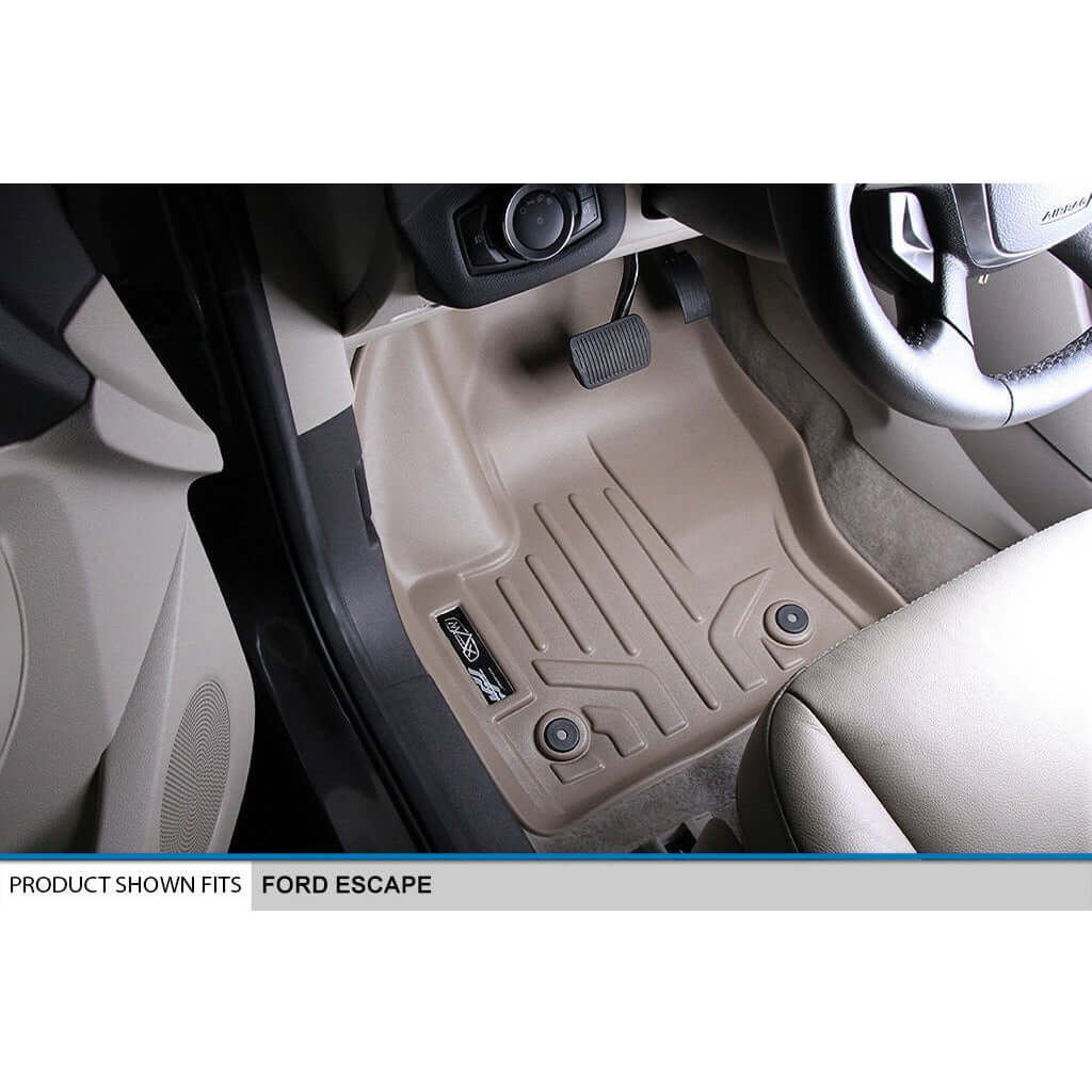 SMARTLINER Custom Fit Floor Liners For 2013-2018 Ford C-Max