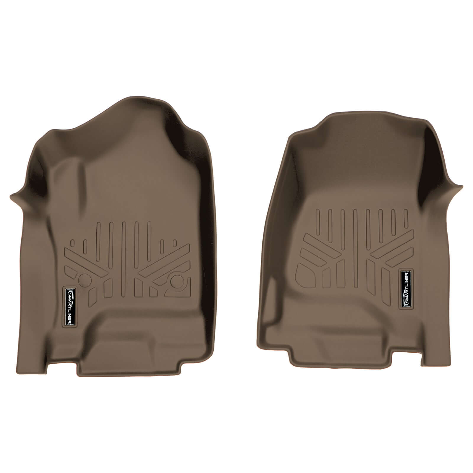 SMARTLINER Custom Fit Floor Liners For 2014-2018 Silverado/Sierra 1500 - 2015-2021 2500/3500 HD