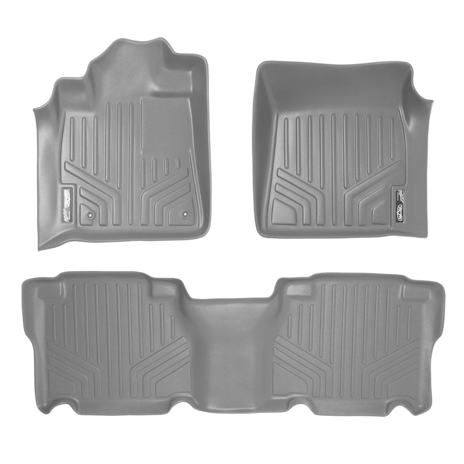 SMARTLINER Custom Fit Floor Liners For 2007-2011 Toyota Tundra CrewMax Cab