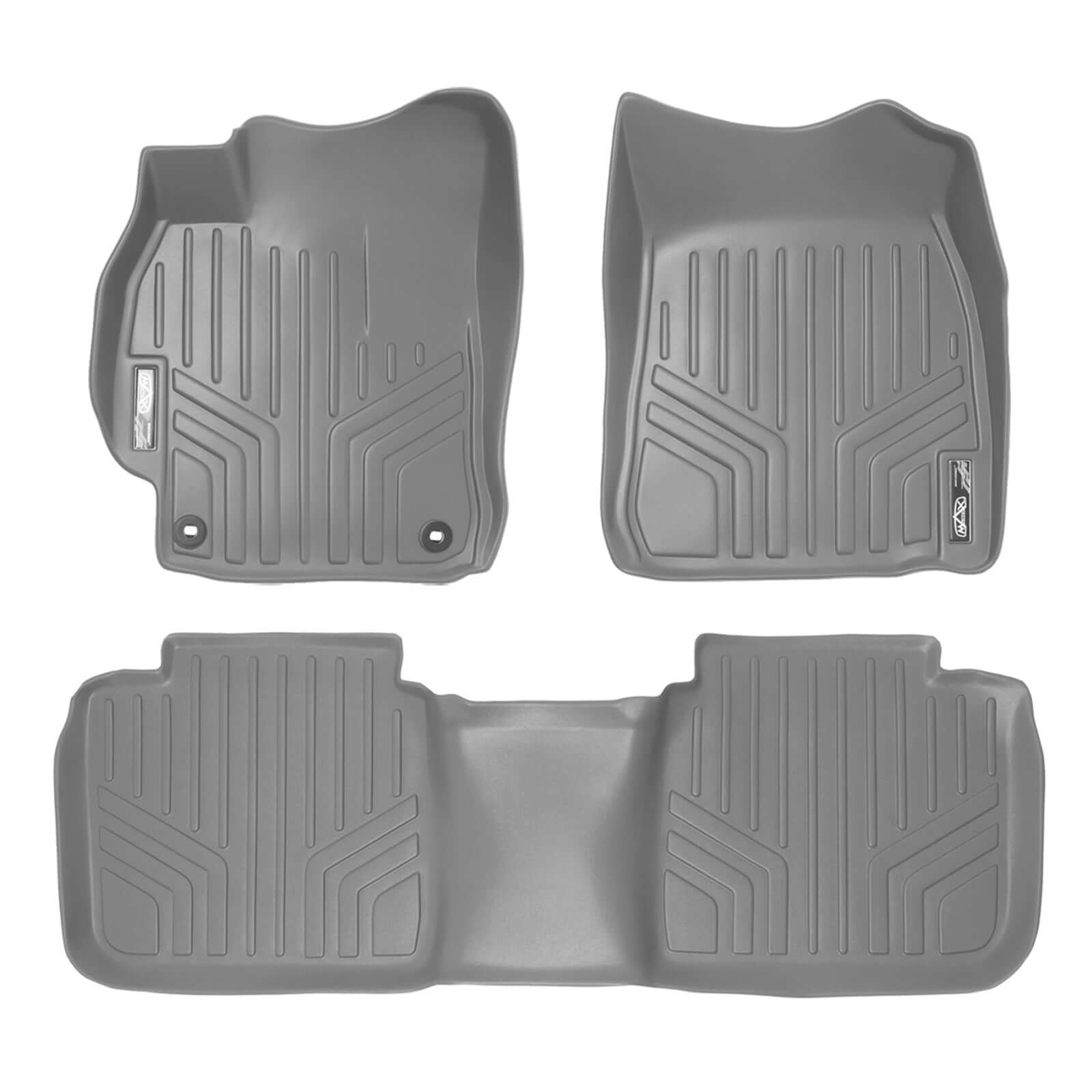 SMARTLINER Custom Fit Floor Liners For 2012-2015 Toyota Camry (No Hybrid Models)