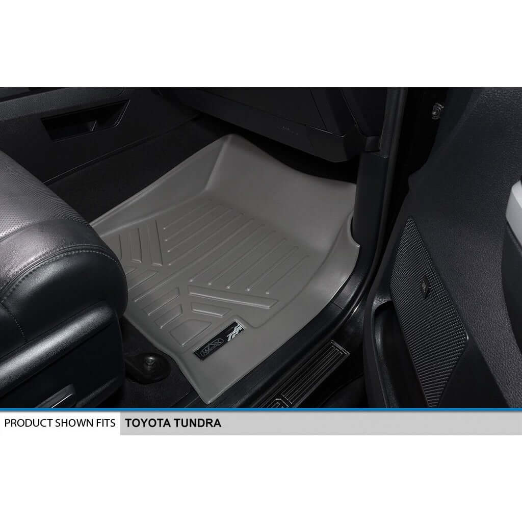 SMARTLINER Custom Fit Floor Liners For 2008 - 2022 Toyota Sequoia with 2nd Row Bench Seat