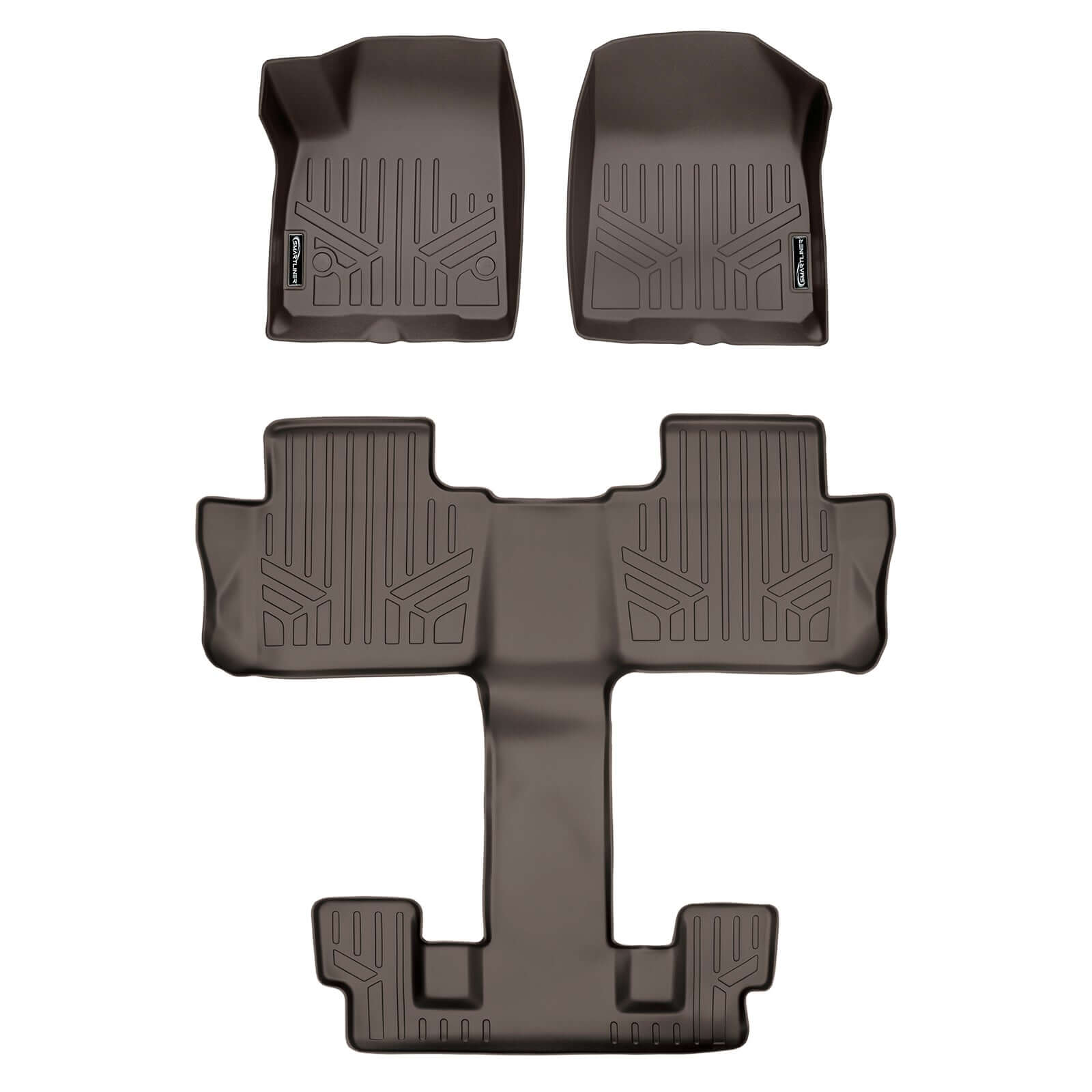 SMARTLINER Floor Liners for 2017-2023 GMC Acadia (6Passenger)