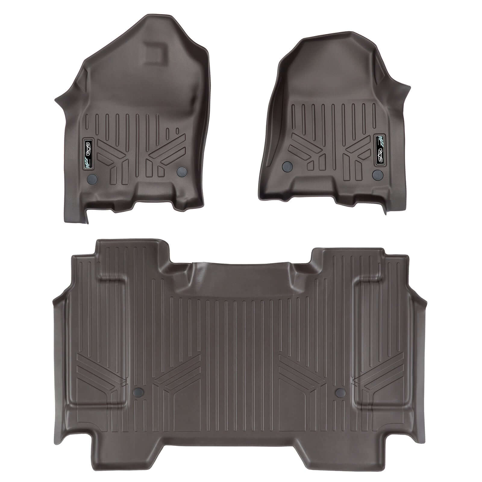 SmartCoverage™ Floor Liners For 2019-2024 Ram 1500 Crew Cab without Rear Underseat Storage Box