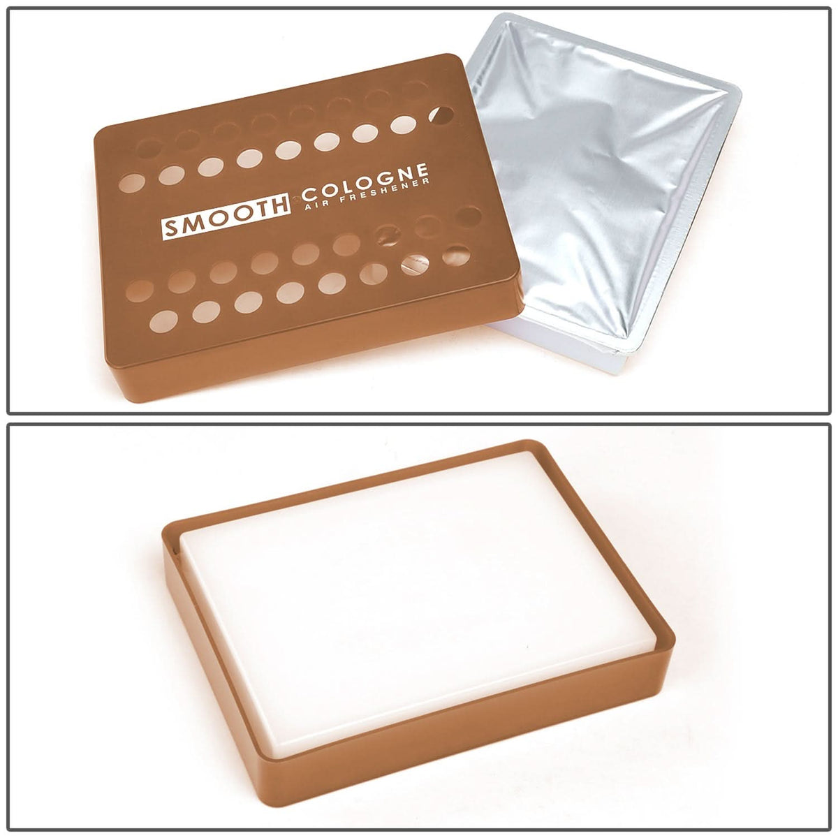 Smooth Cologne Air Freshener - 200G Gel Brick - Platinum Shower