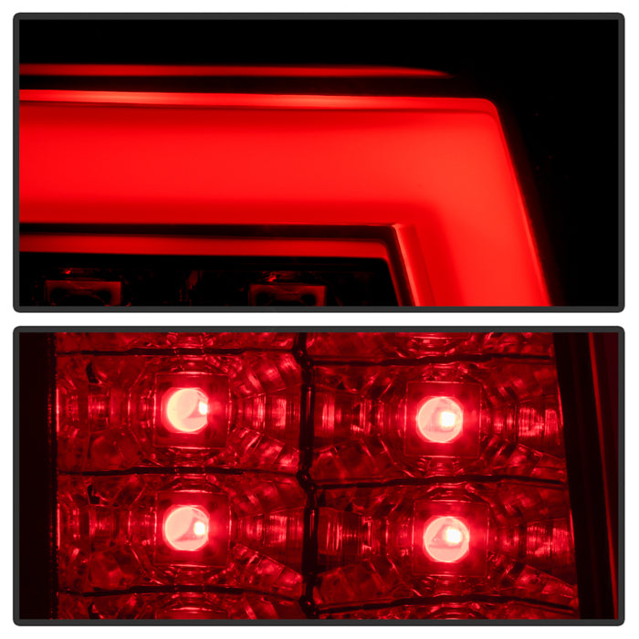Spyder 03-06 Chevy Silverado (Does Not Fit Stepside) Version 2 LED Tail Lights - Black Smoke 5083272