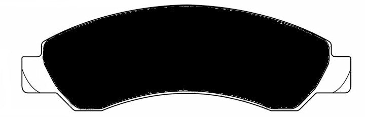 Porterfield Brake Pads for 2007 GMC YUKON XL 4WD 1/2 Ton