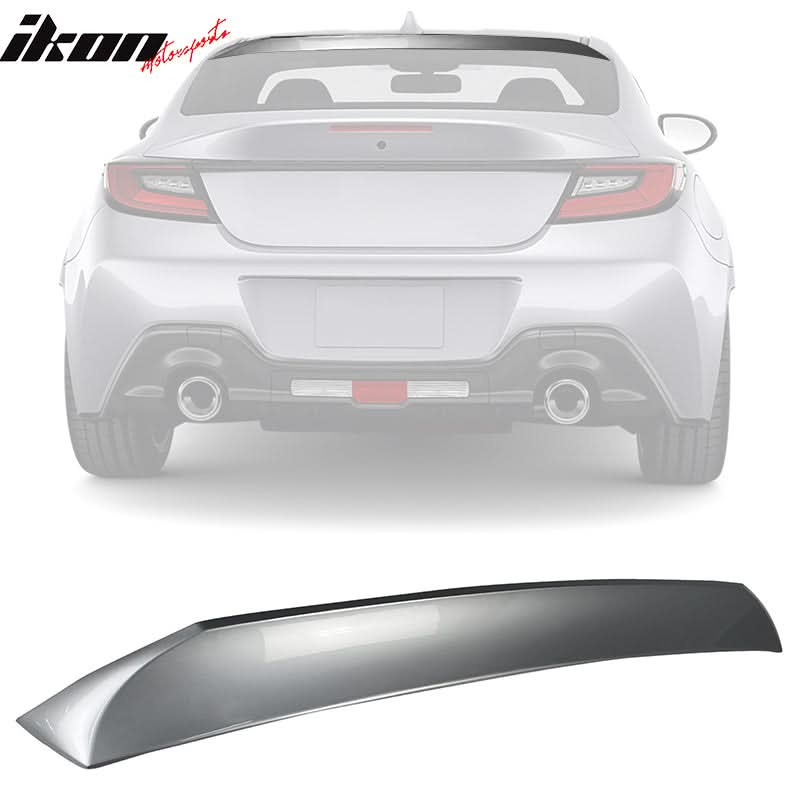 2022-2025 Subaru BRZ GR86 G1U Silver IKON Roof + TRD Trunk Spoiler ABS