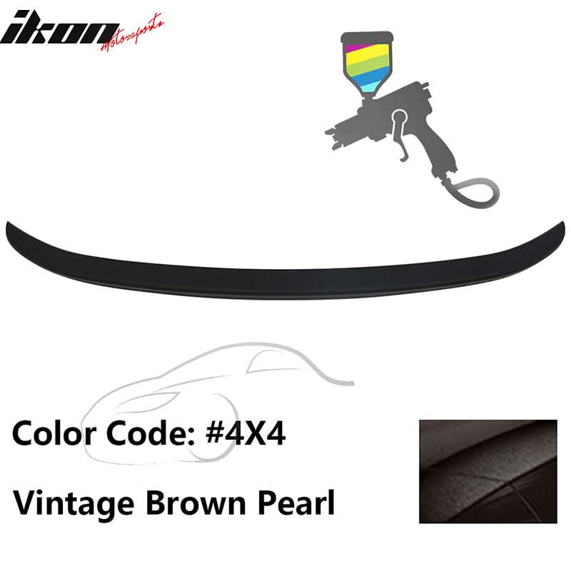 2014-2019 Toyota Corolla OE Style Rear Trunk Spoiler Wing Lip ABS