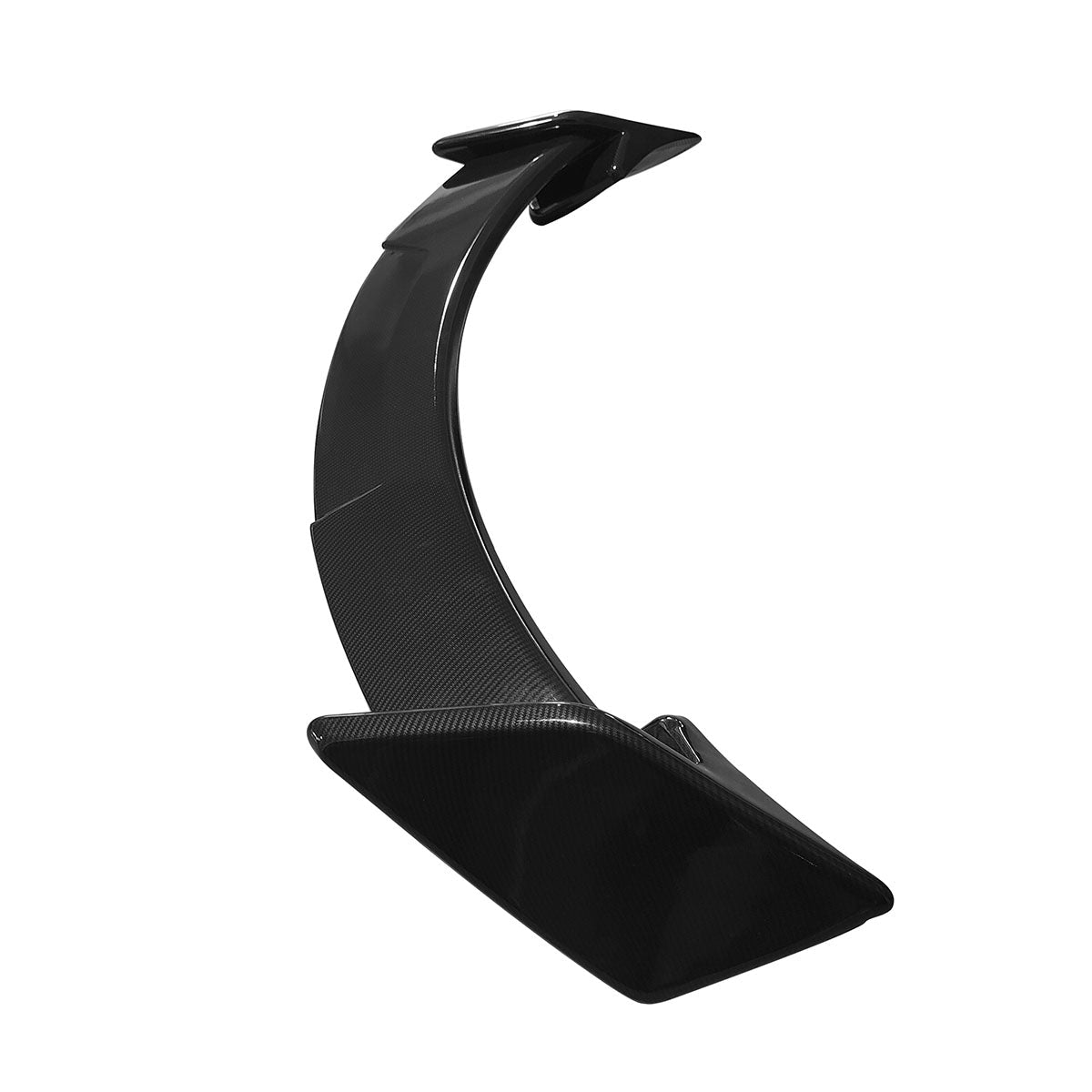 2017-2024 Tesla Model 3 GT Style Carbon Fiber Print Trunk Spoiler ABS