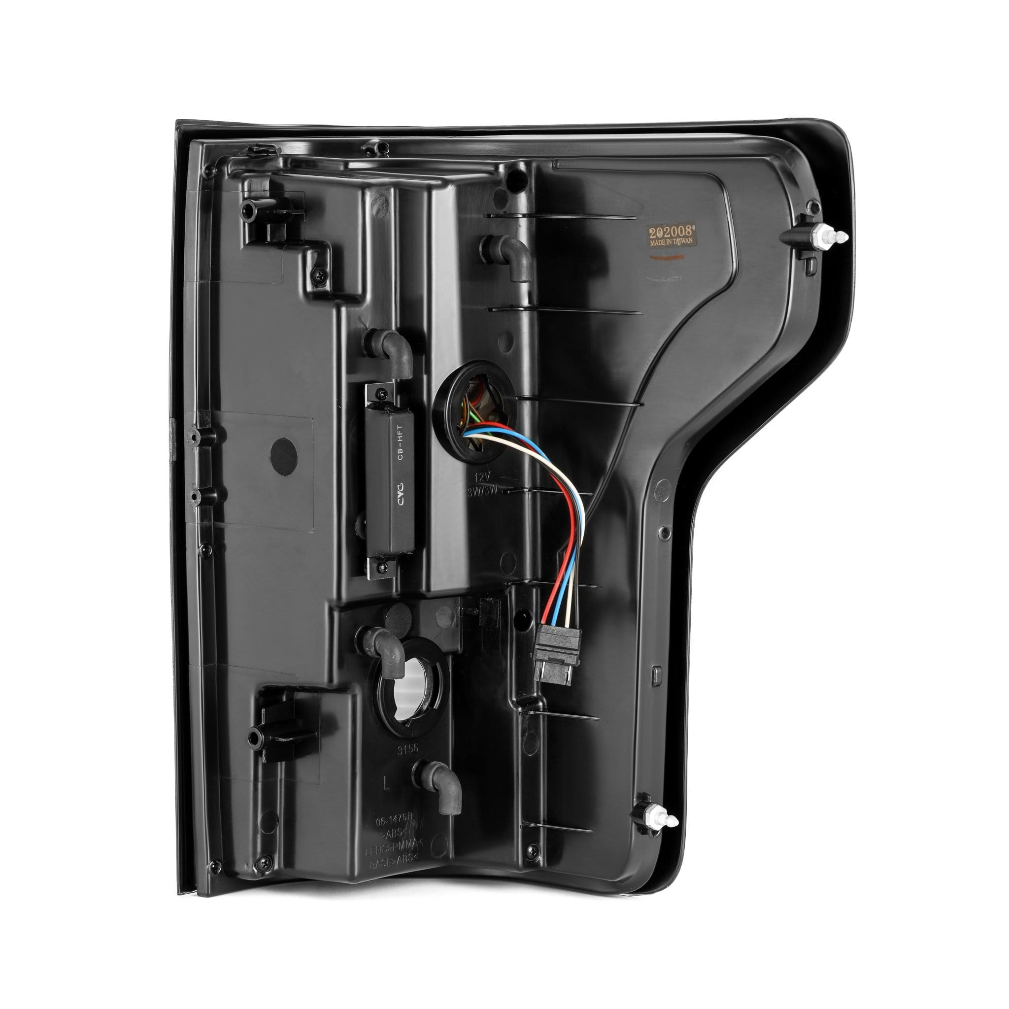 AlphaRex 15-20 Ford F150 PRO-Series LED Tail Lights Jet Black