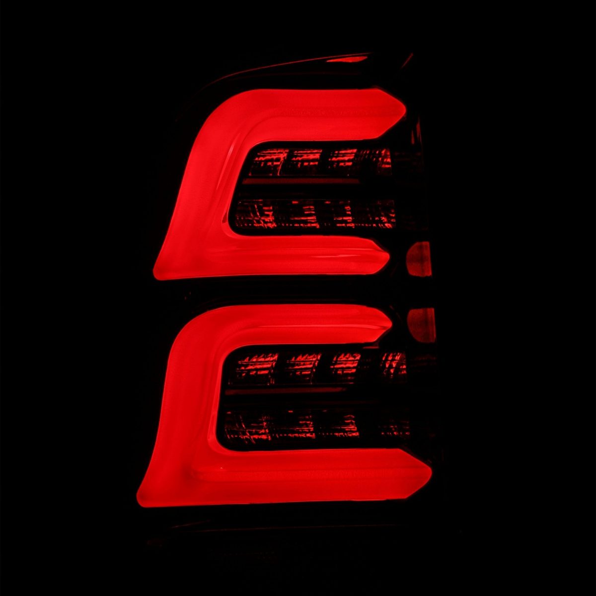 AlphaRex 97-03 Ford F150 / 99-16 F250/F350 Super Duty PRO-Series LED Tail Lights Red Smoke