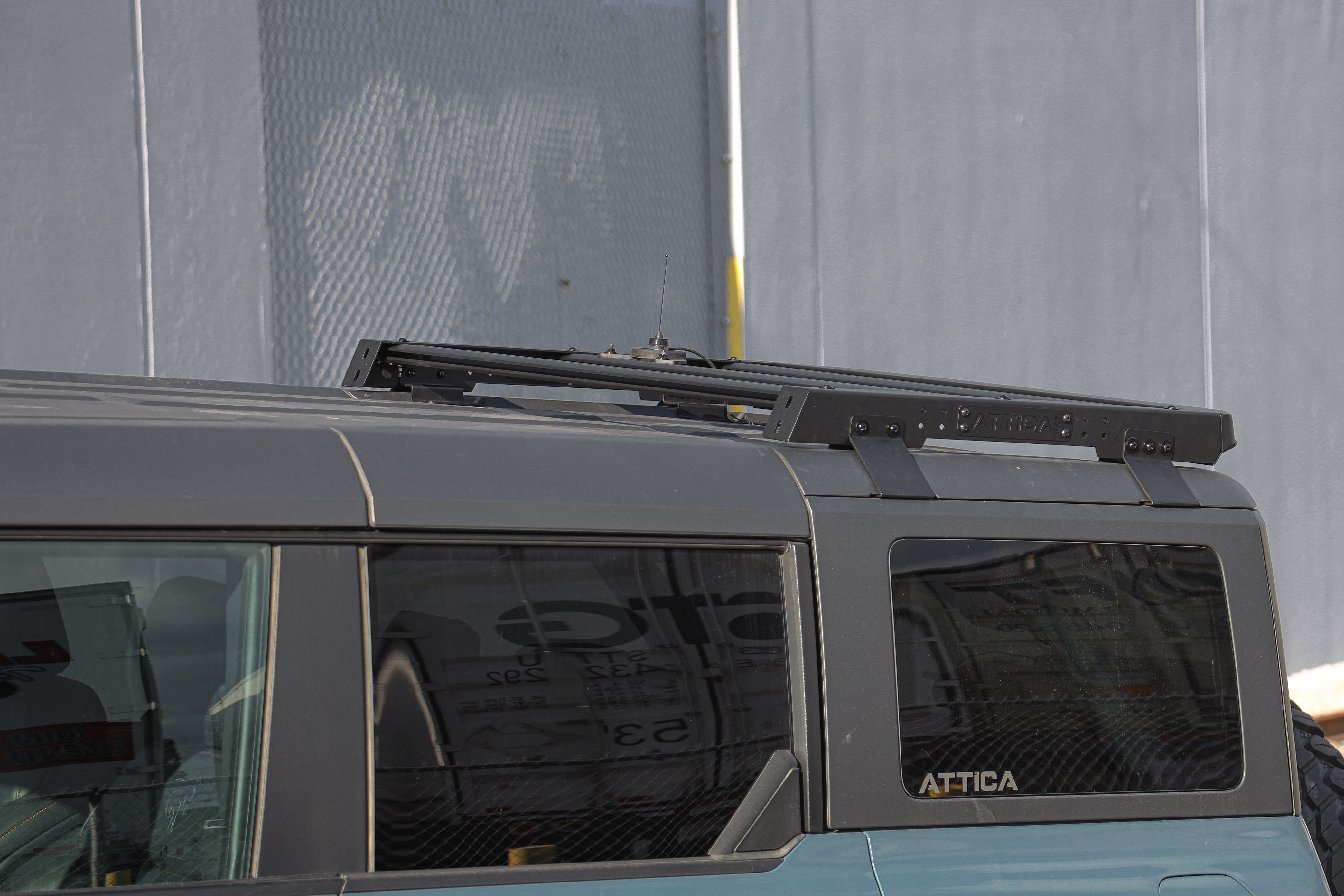 Attica 4x4 2021-2024 Ford Bronco Terra Series Compact Roof Rack