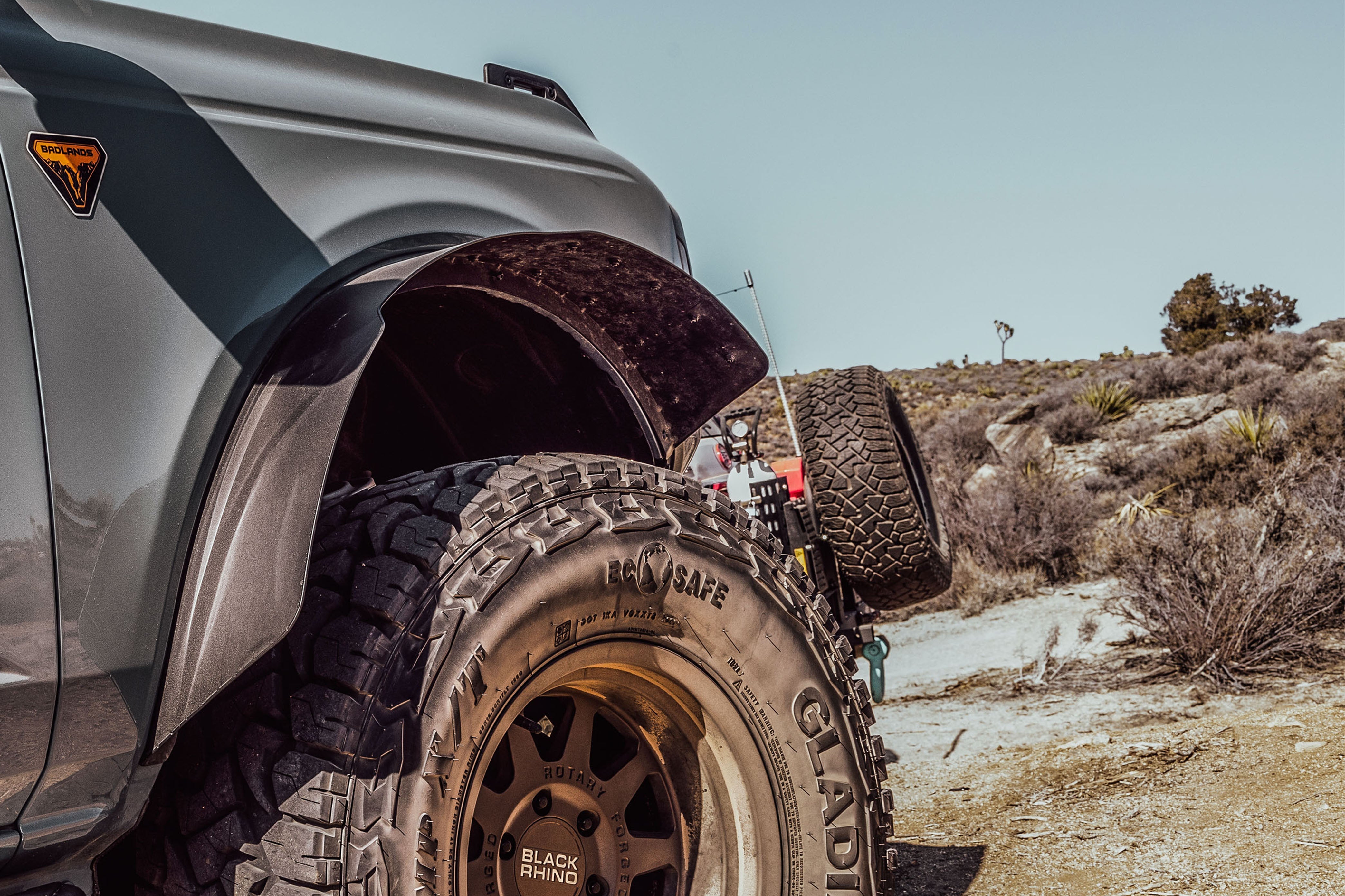 Attica 4x4 2021-2024 Ford Bronco Terra Series Front Fender Flares