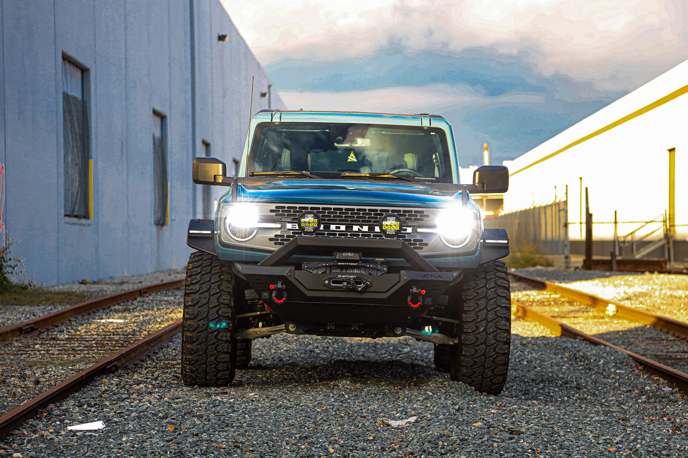 Attica 4x4 2021-2024 Ford Bronco Frontier Series Front Fender Flares