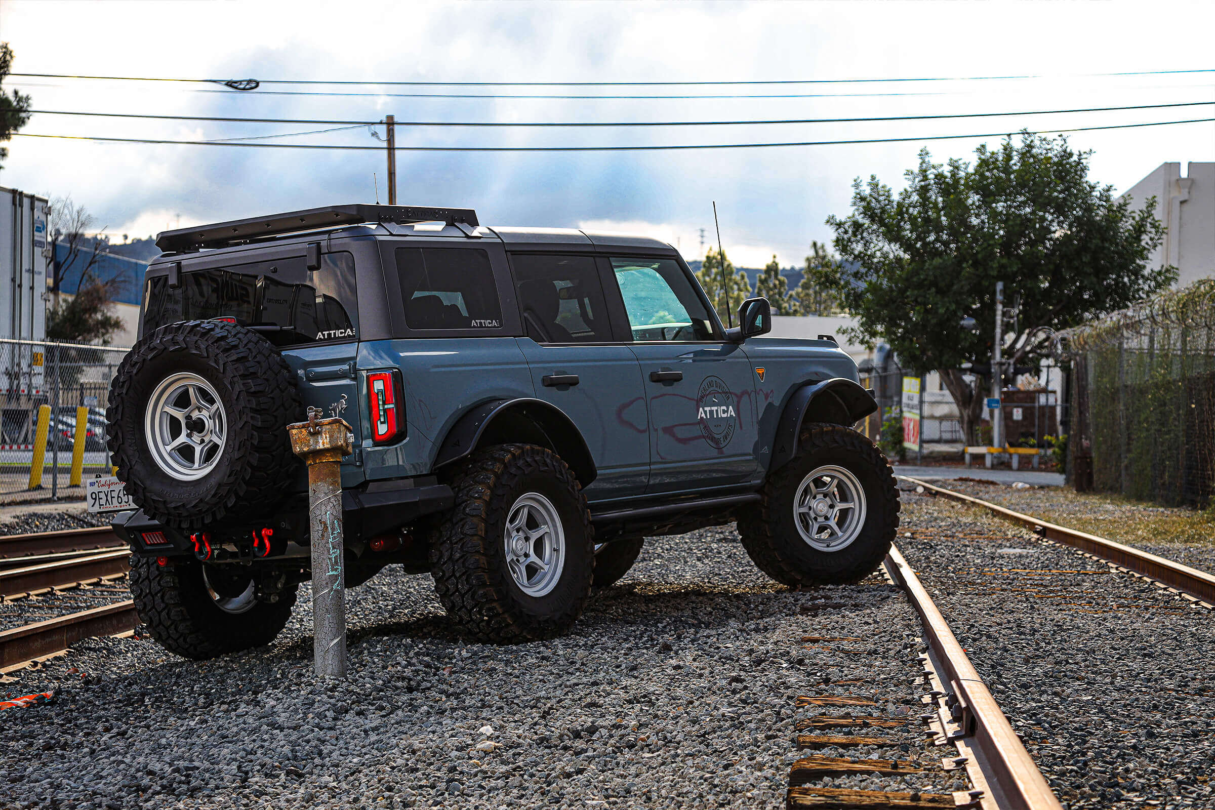 Attica 4x4 2021-2024 Ford Bronco Frontier Series Rear Fender Flares