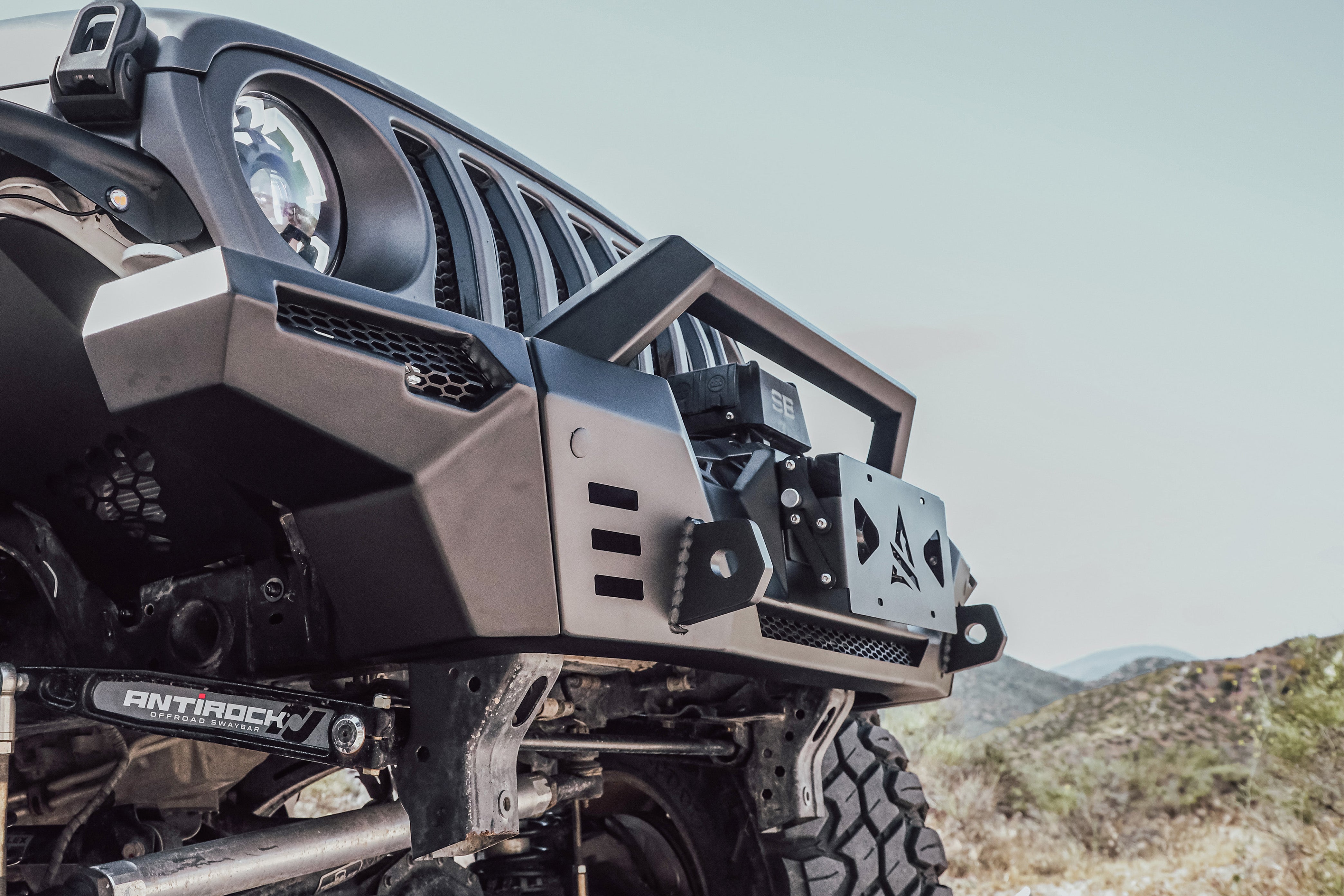 Attica 4x4 2018-2024 Jeep Wrangler JL Frontier Series Front Bumper