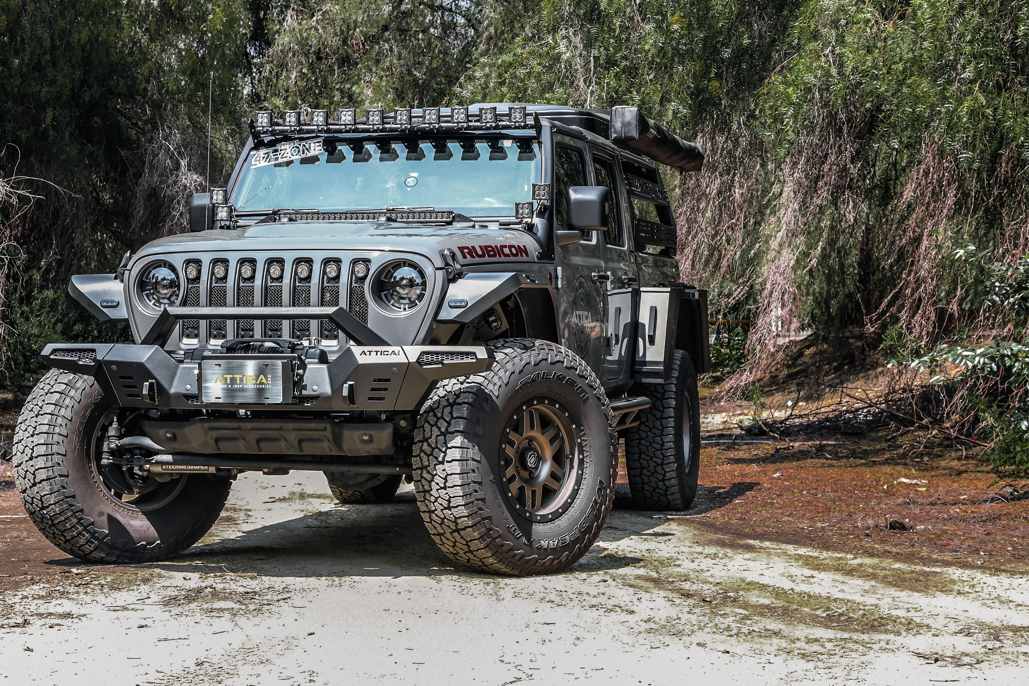 Attica 4x4 2019-2023 Jeep Gladiator JT Frontier Series Front Bumper