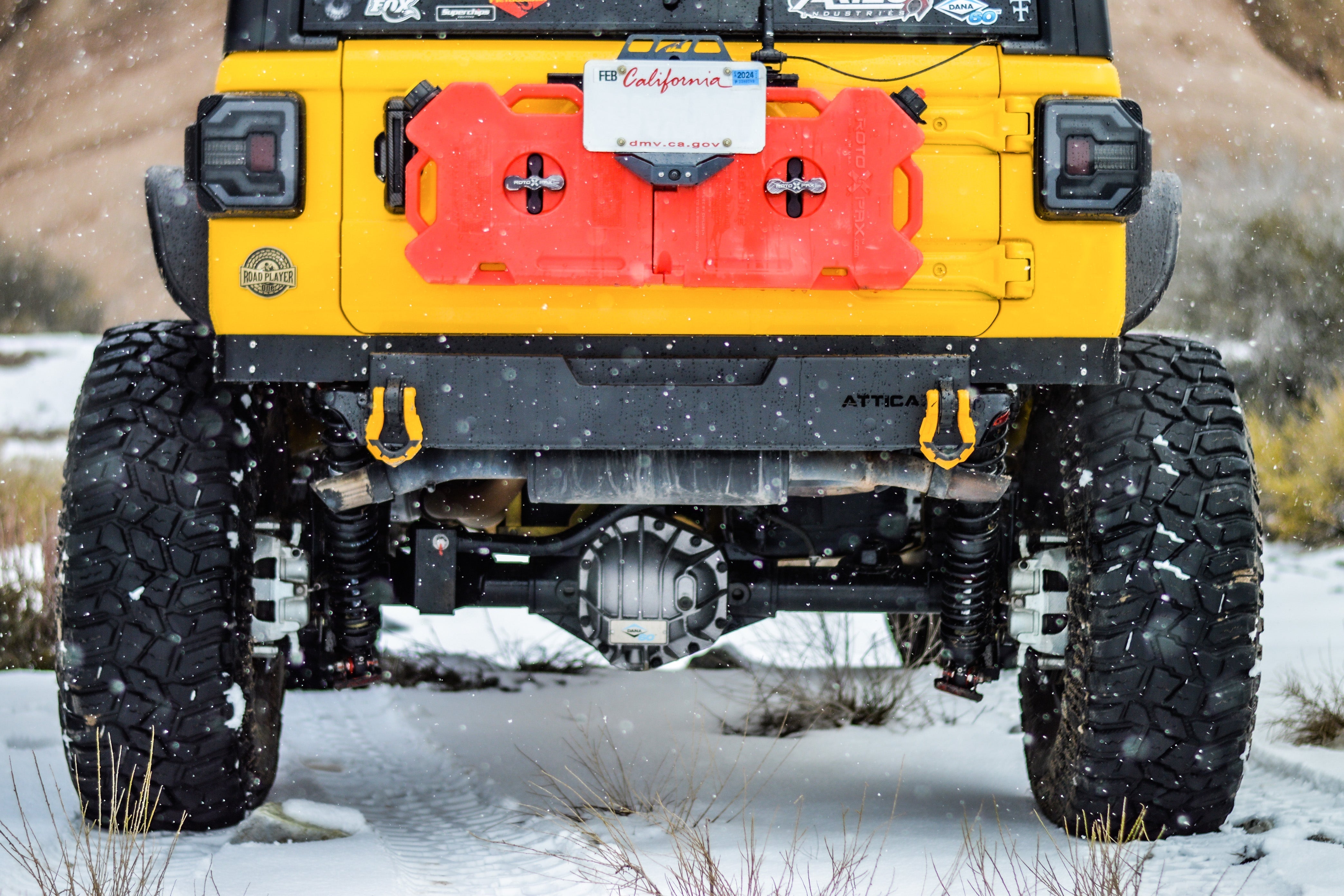 Attica 4x4 2018-2024 Jeep Wrangler JL Apex Series Rear Fascia Cover