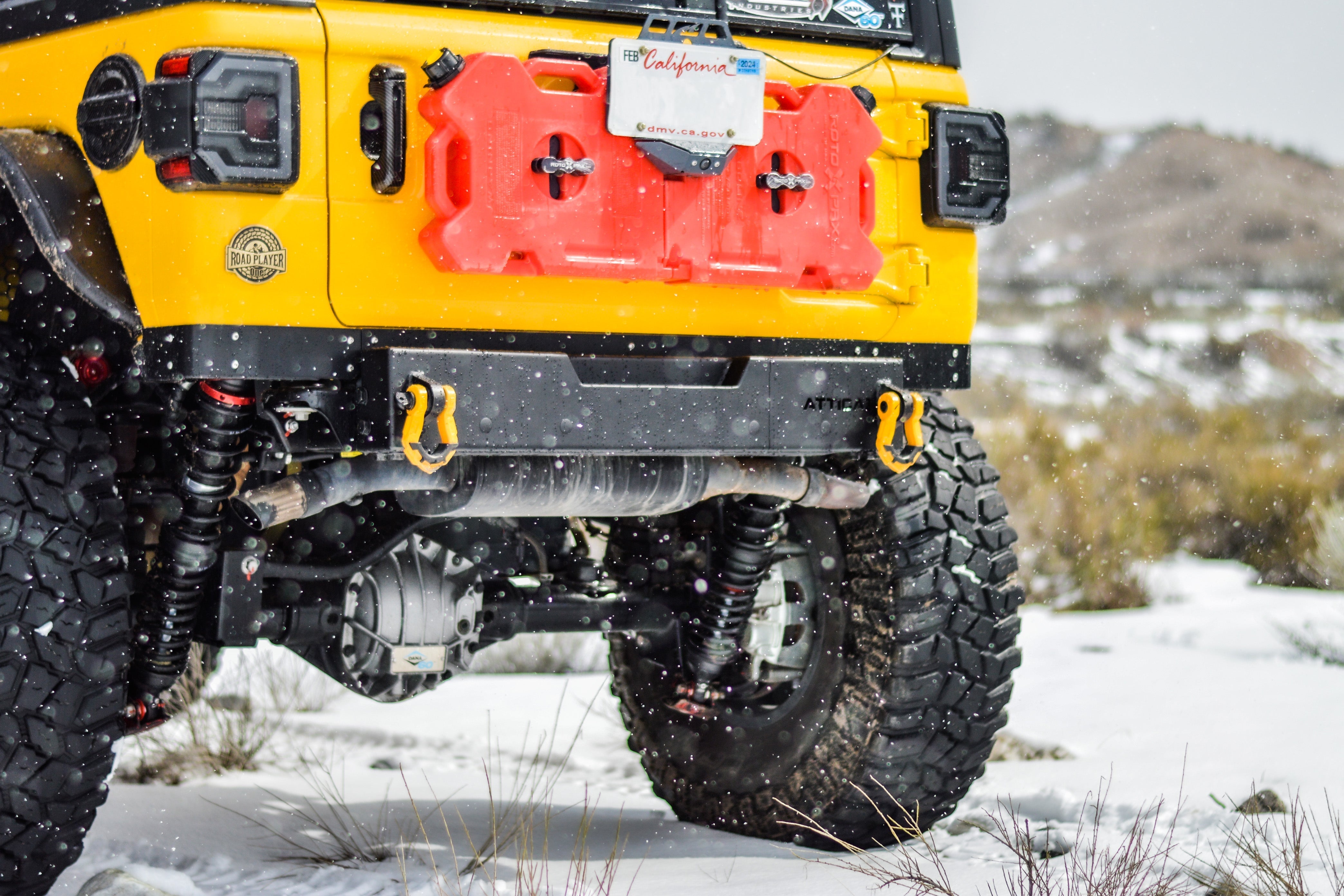 Attica 4x4 2018-2024 Jeep Wrangler JL Apex Series Rear Fascia Cover