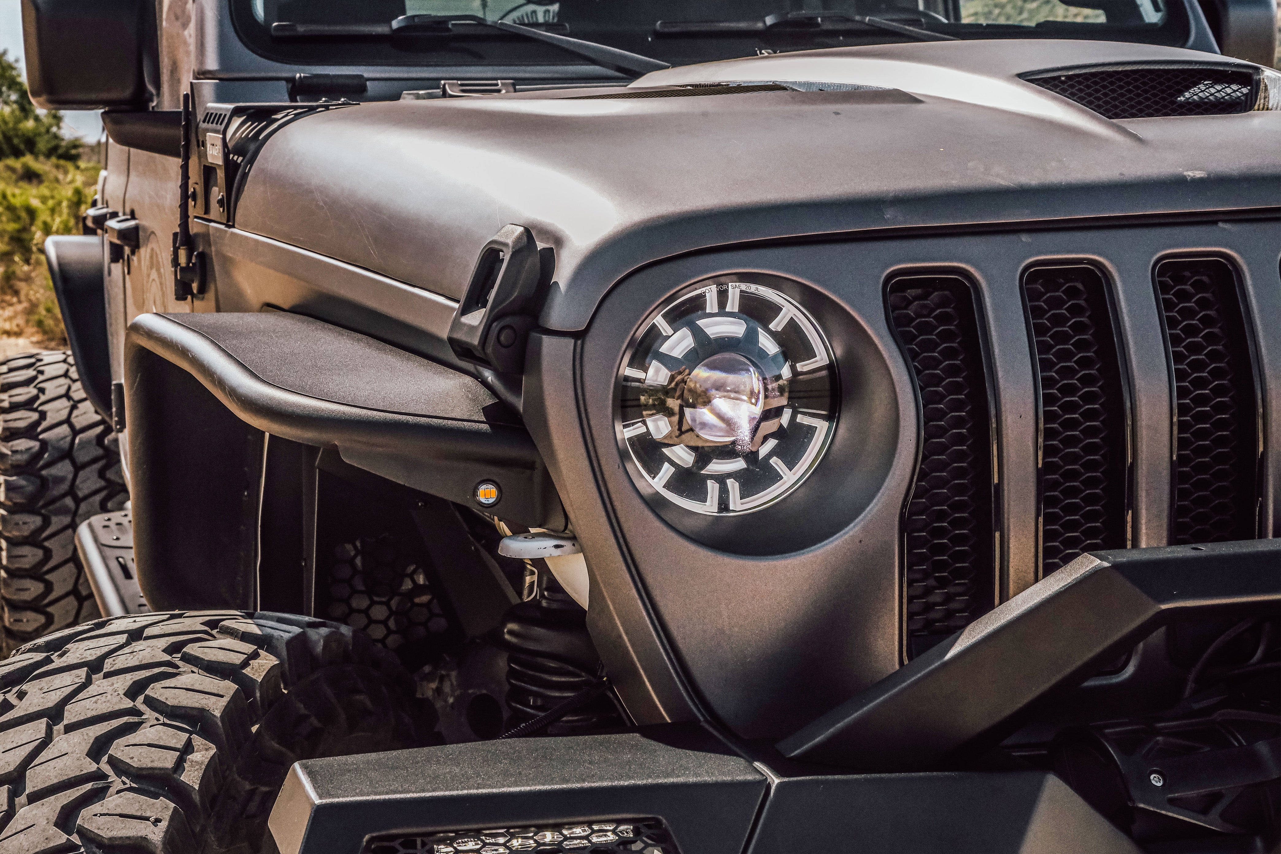 Attica 4x4 2018-2024 Jeep Wrangler JL Terra Series Front Fender Flares