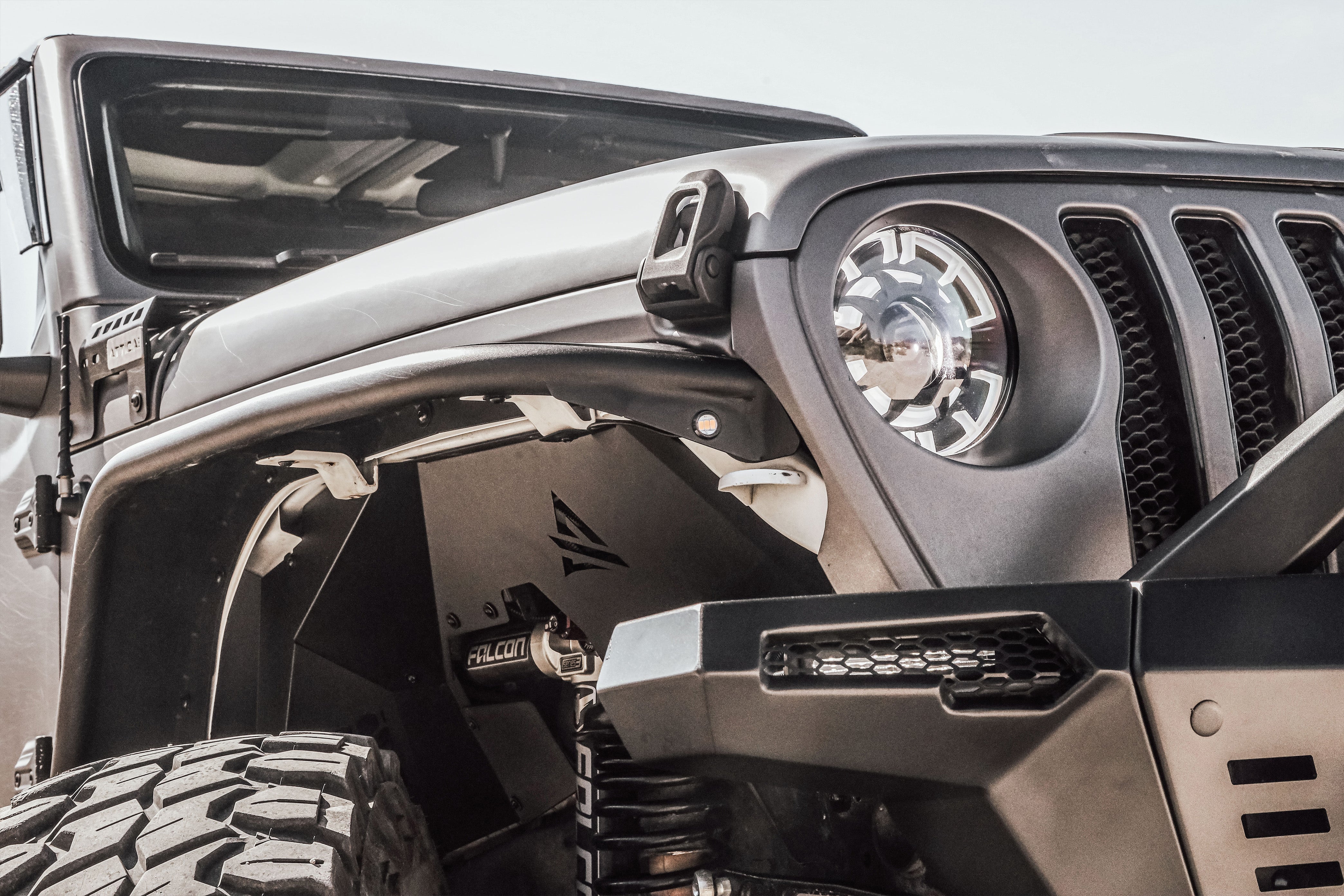 Attica 4x4 2018-2024 Jeep Wrangler JL Terra Series Front Fender Flares