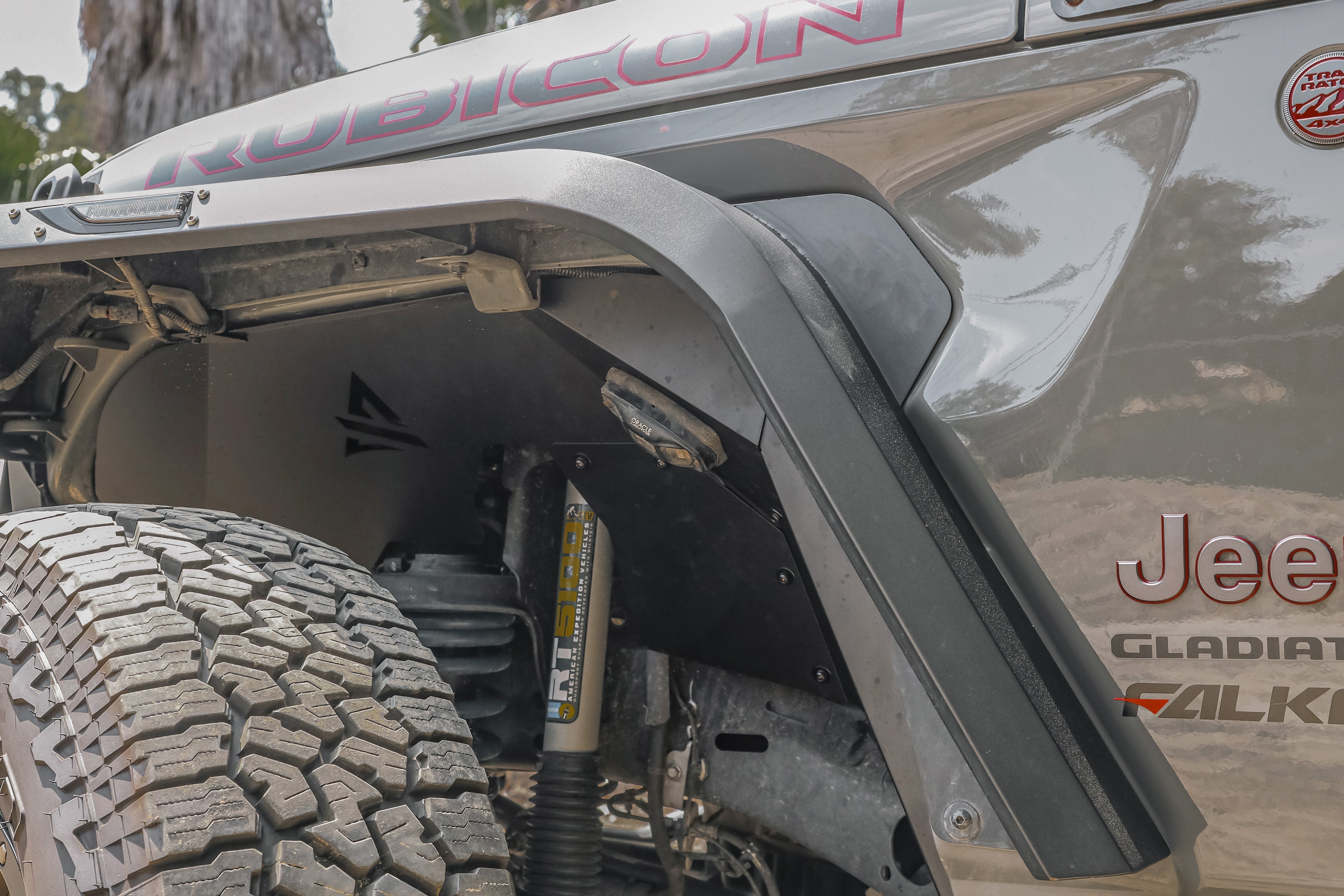 Attica 4x4 2019-2024 Jeep Gladiator JT Frontier Series Inner Fenders