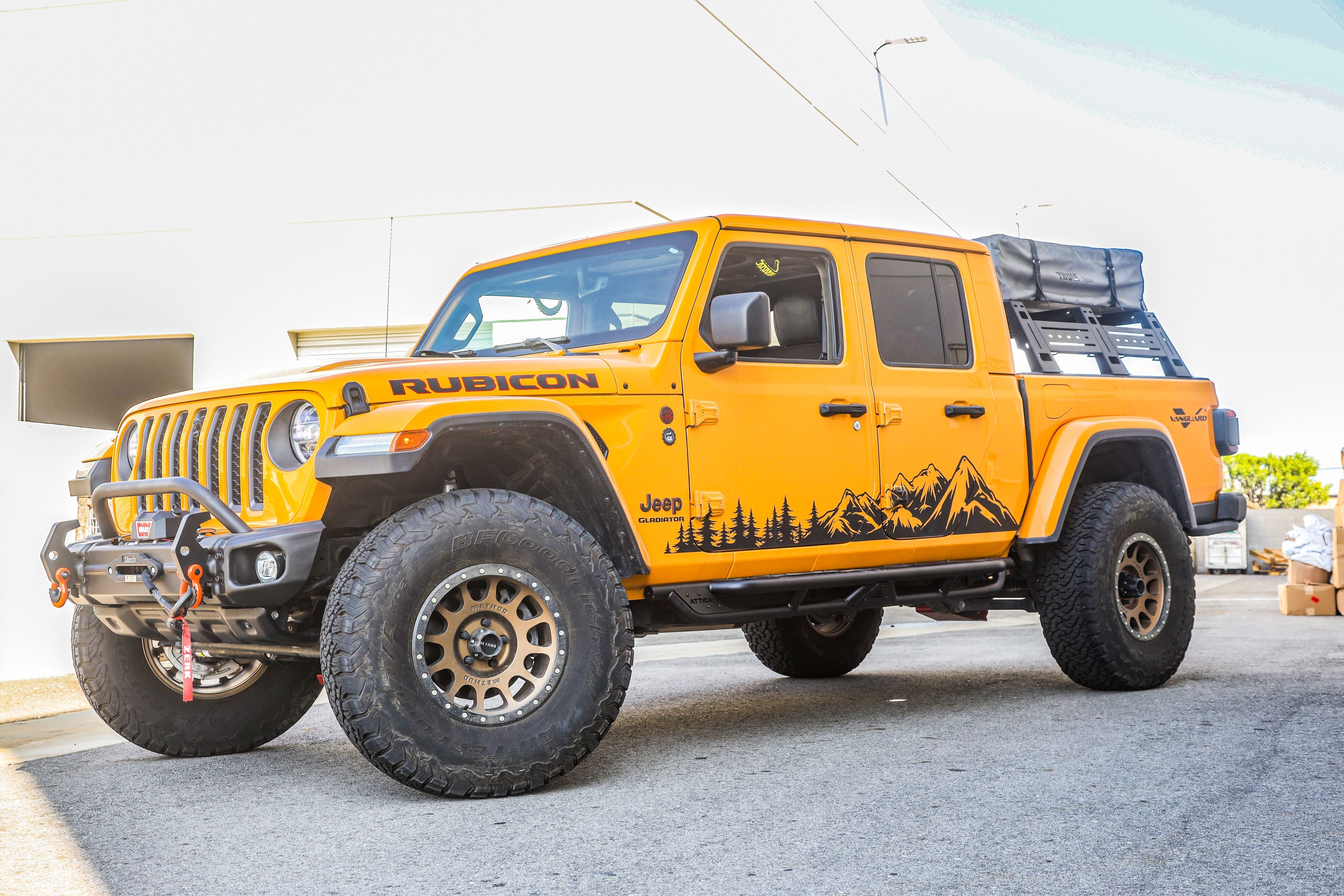 Attica 4x4 2019-2024 Jeep Gladiator JT Terra Series Side Steps