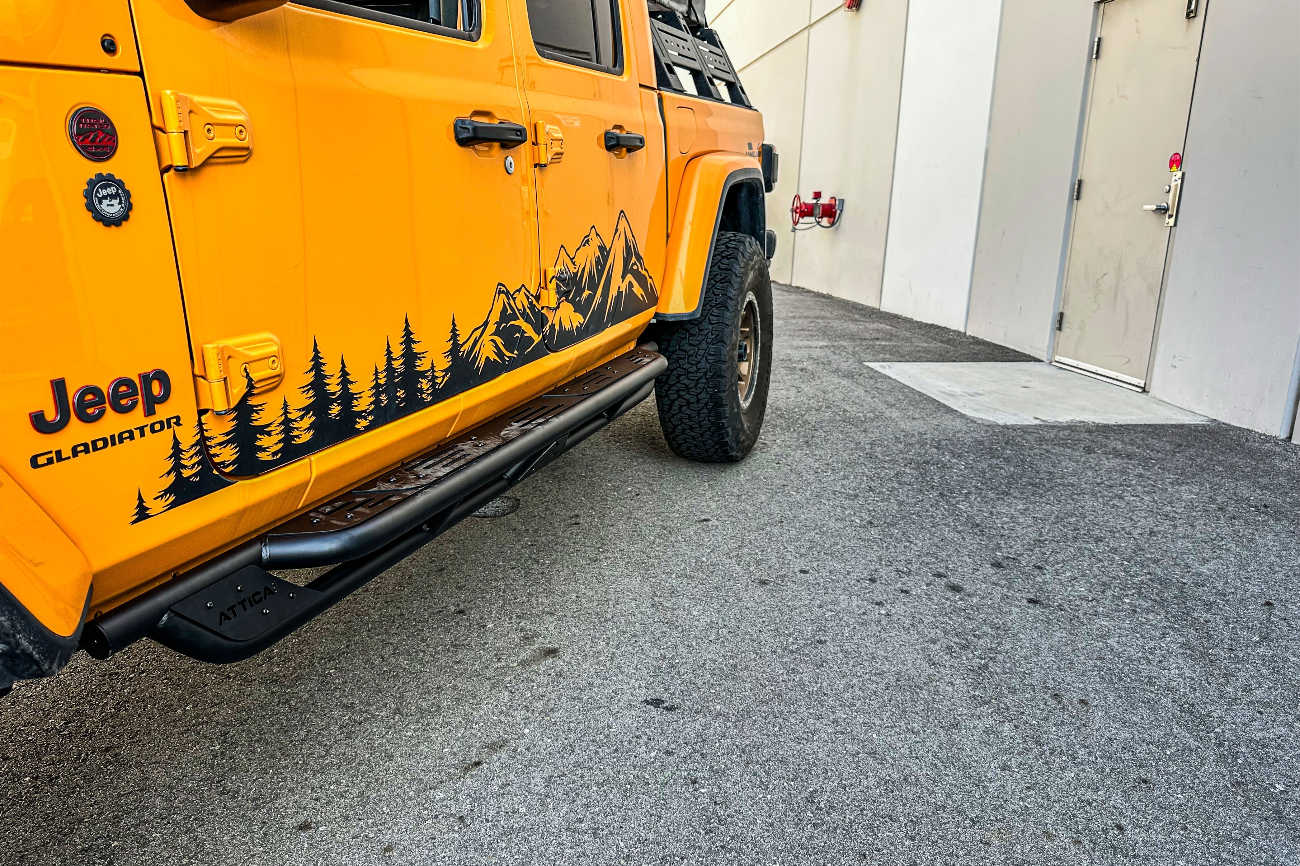 Attica 4x4 2019-2024 Jeep Gladiator JT Terra Series Side Steps