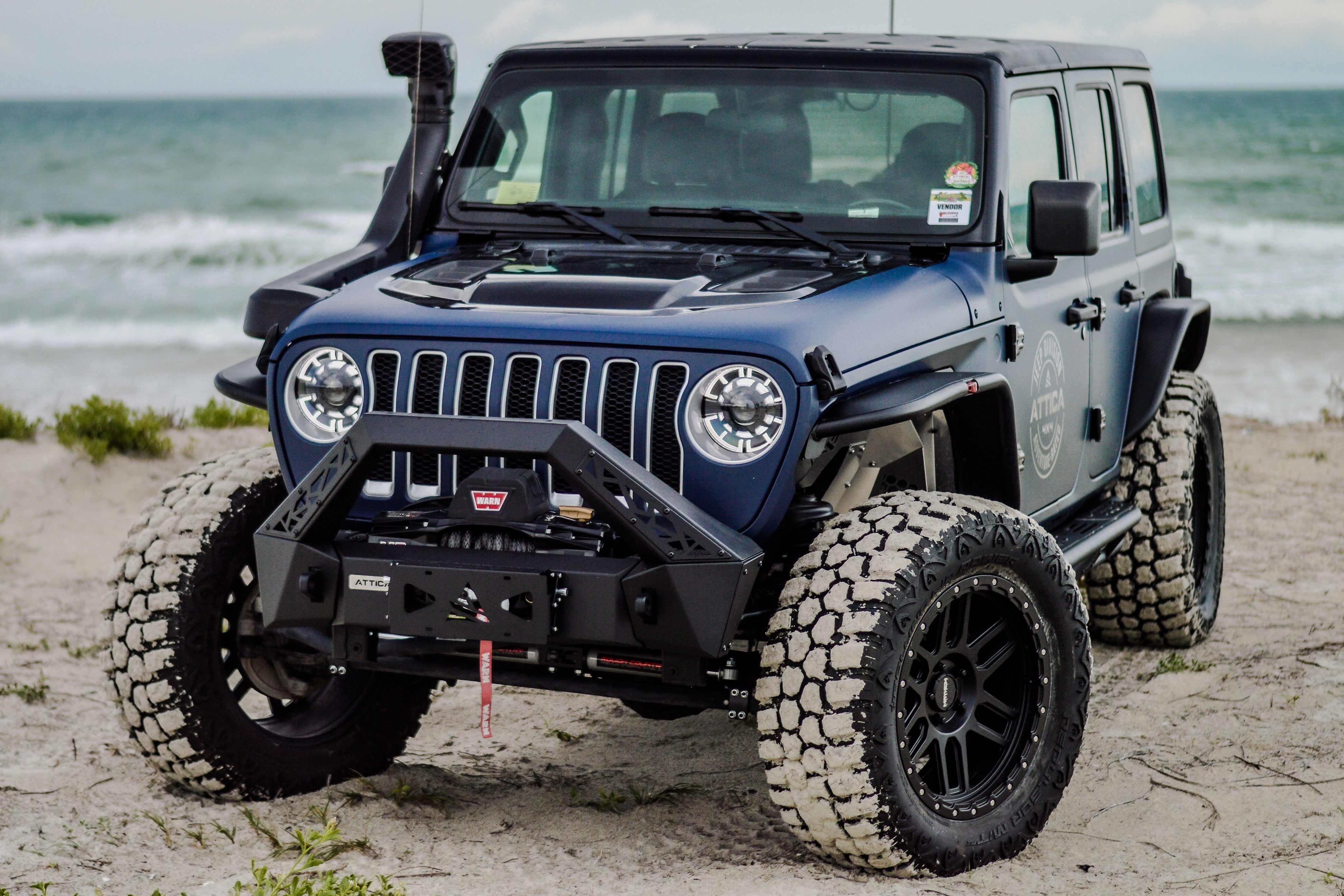 Attica 4x4 Universal Terra Series License Plate Mount Bracket