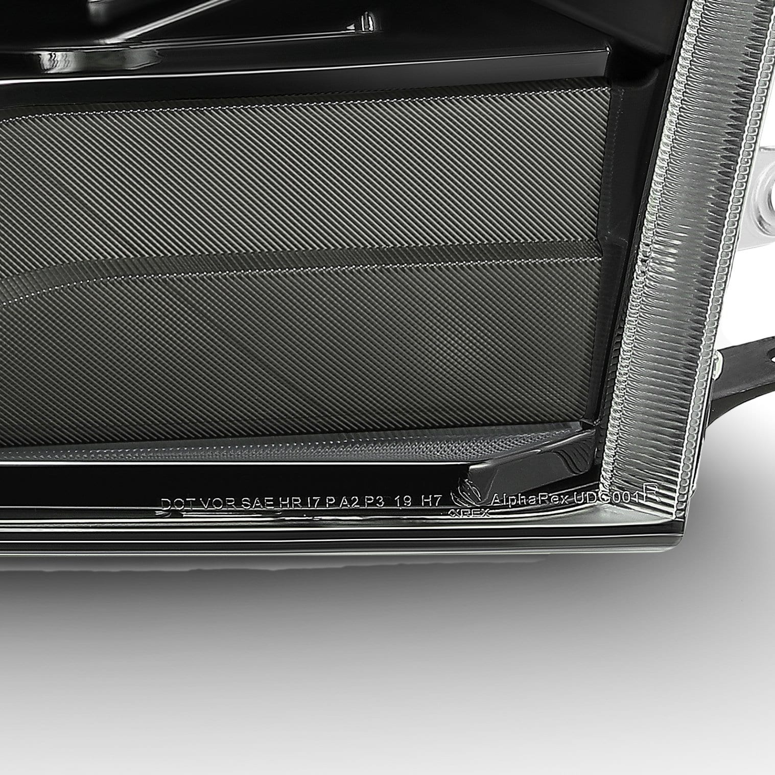 AlphaRex 09-18 Ram Truck LUXX-Series LED Projector Headlights Alpha-Black