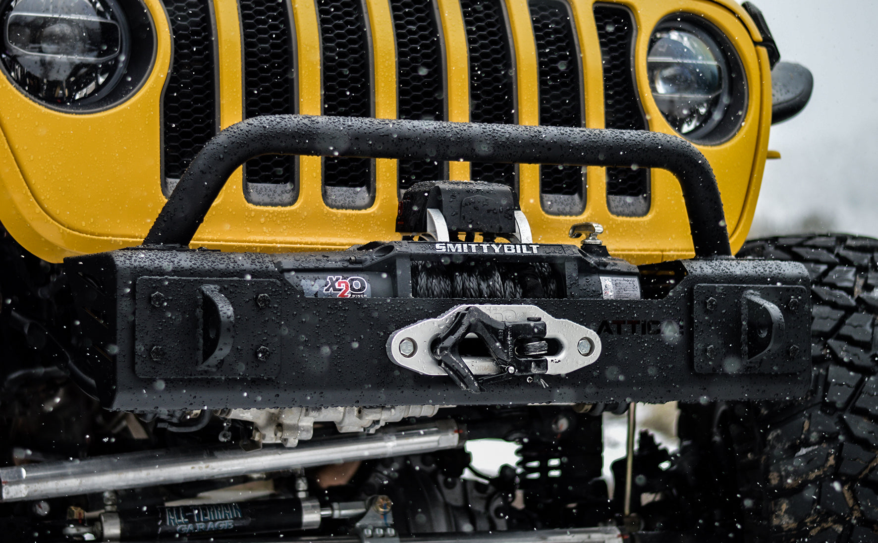 Attica 4x4 2018-2024 Jeep Wrangler JL Apex Series Front Bumper