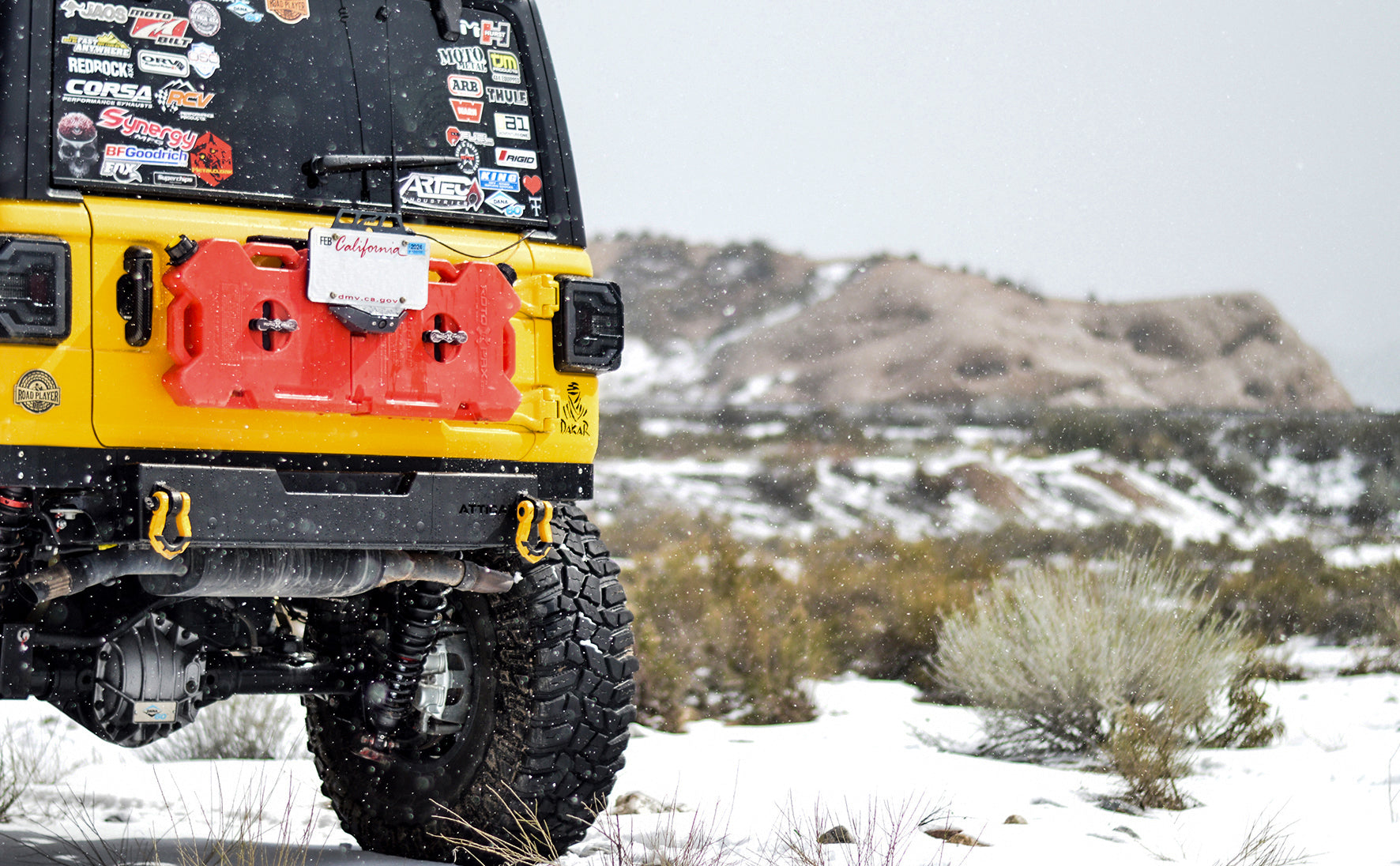 Attica 4x4 2018-2024 Jeep Wrangler JL Apex Series Rear Bumper