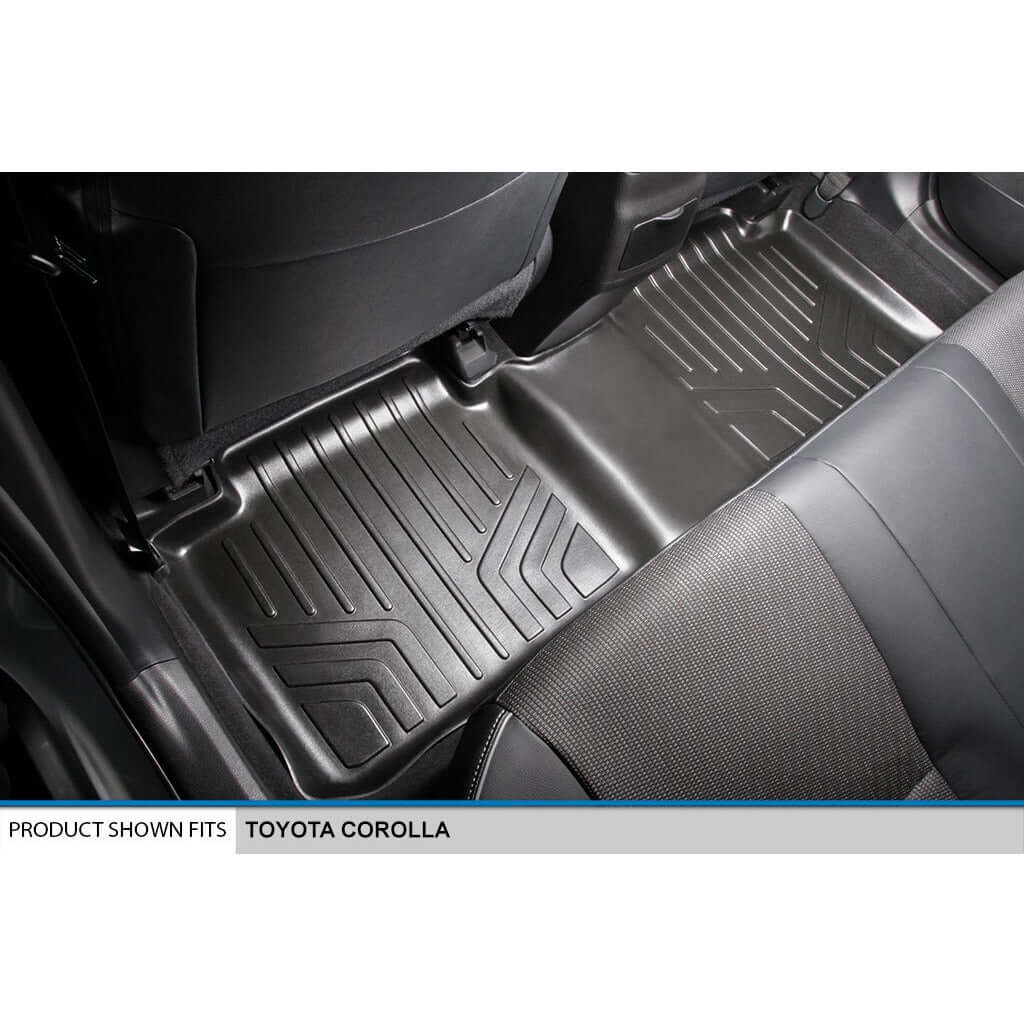 SMARTLINER Custom Fit Floor Liners For 2014-2021 Toyota Corolla Automatic Transmission (No iM Hatchback Models)