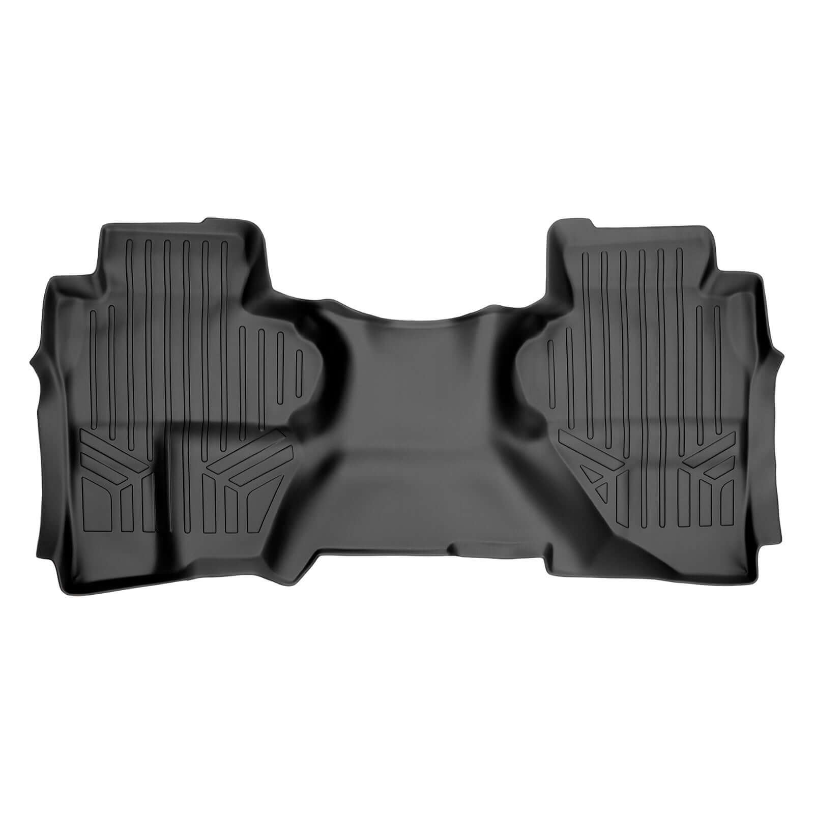 SMARTLINER Floor Liners for Double Cab 2014-2018 Silverado/Sierra 1500 - 2015-2021 2500/3500 HD