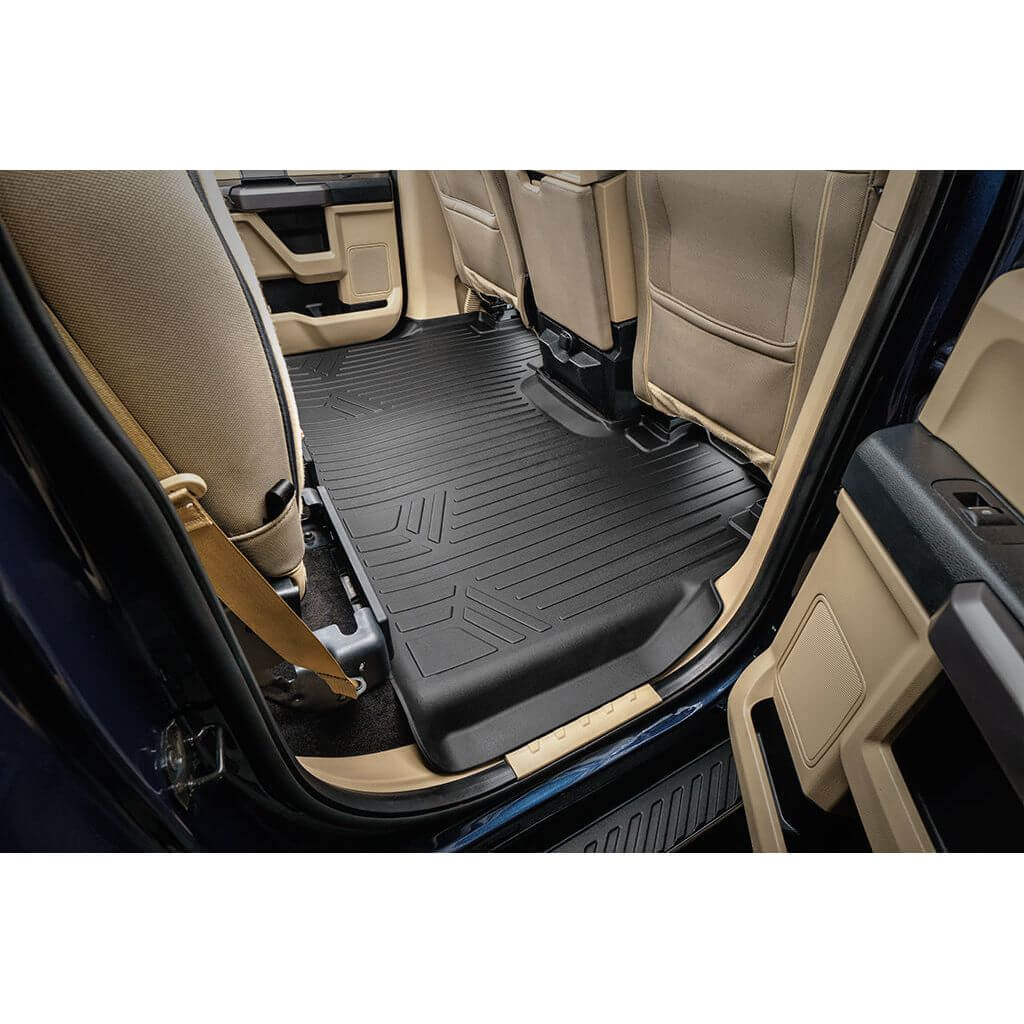 SmartCoverage™ Floor Liners For 2015-2026 Ford F-150 SuperCrew Cab (1st Row Bench) No 2nd Row Underseat Storage