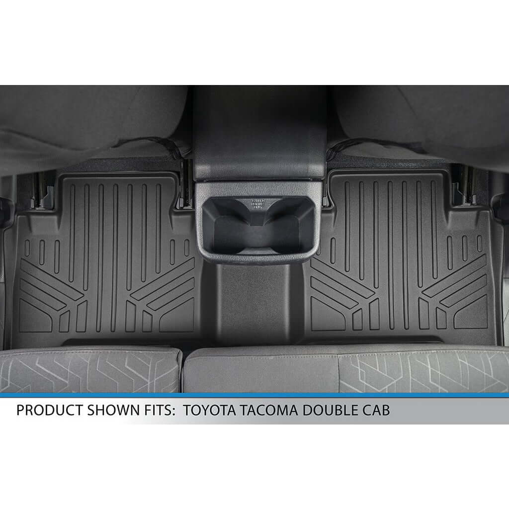 SmartCoverage™ Custom Fit Floor Liners For 2016-2017 Toyota Tacoma Double Cab