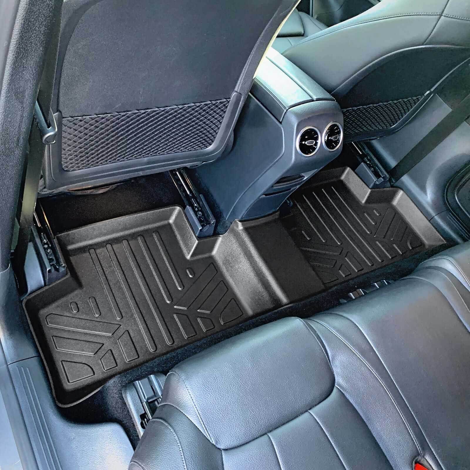 SMARTLINER Custom Fit Floor Liners For 2021-2025 BMW Alpina XB7 (2nd Row Bench)