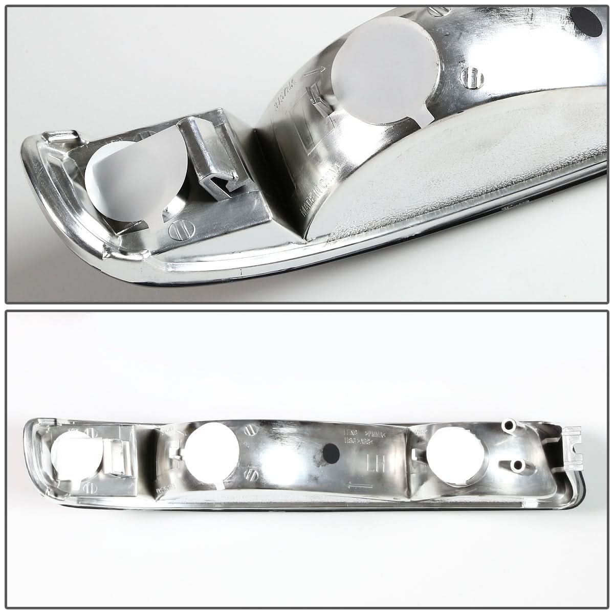 99-07 GMC Sierra / 00-06 Yukon Smoke Amber Corner Bumper Lights 2PC