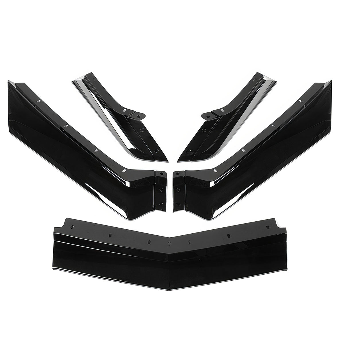 2020-2025 Chevy Corvette C8 5VM Style Front Lip 5PCS ABS