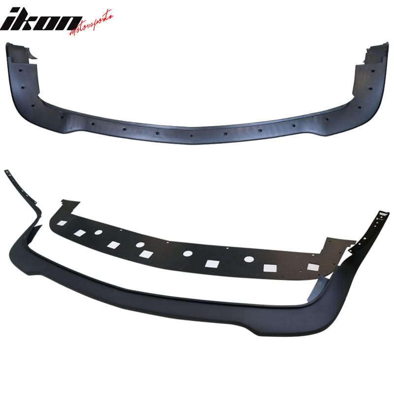 Fits 08-14 Challenger Front Bumper + Lip + Fender Flares + Headlights