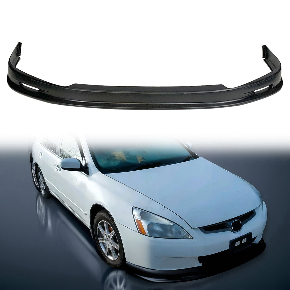 2003-2005 Honda Accord Sedan Mugen Style Front Bumper Lip PP