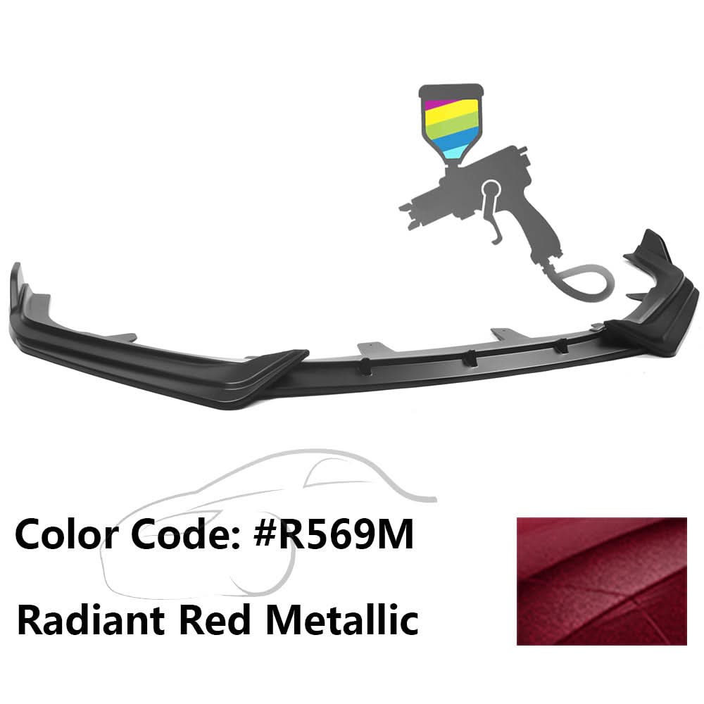 2021-2022 Honda Accord IKON V1 Style Front Bumper Lip Spoiler 3PCS PP