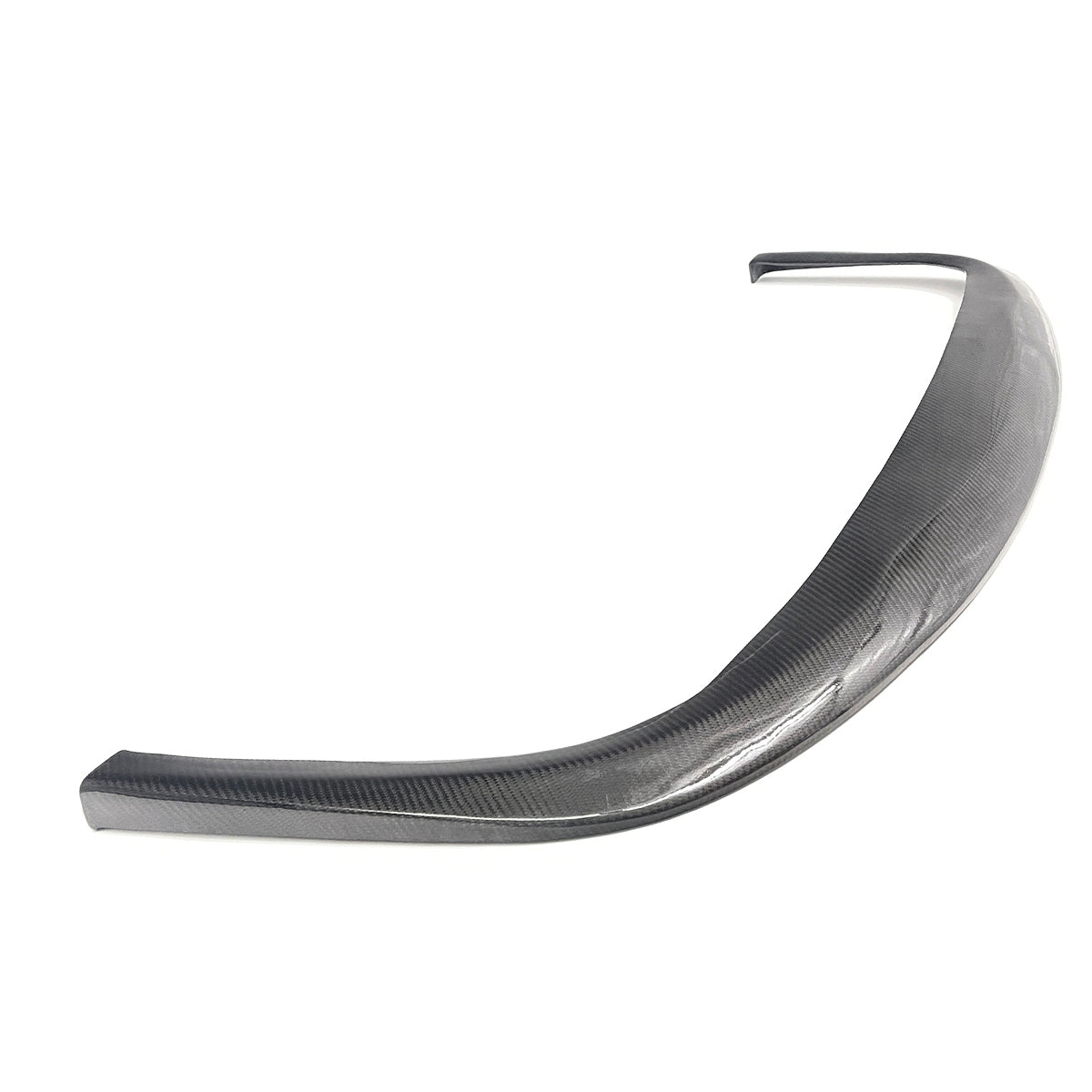 Fits Universal 1PC CS STI Style Carbon Fiber Black Front Bumper Lip