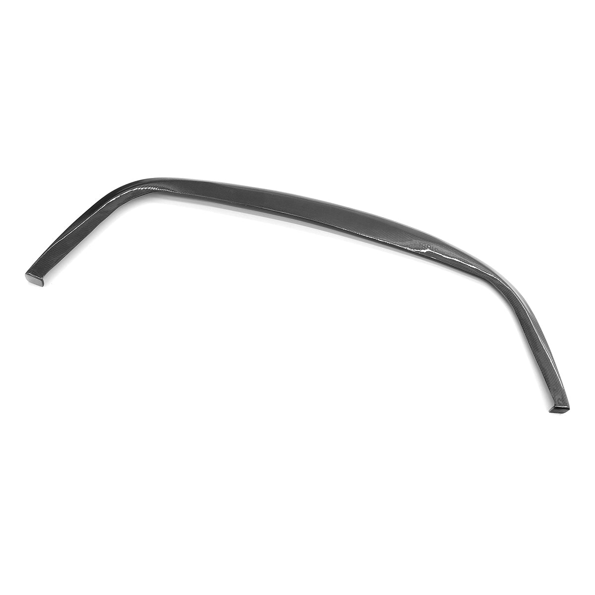 Fits Universal 1PC CS STI Style Carbon Fiber Black Front Bumper Lip
