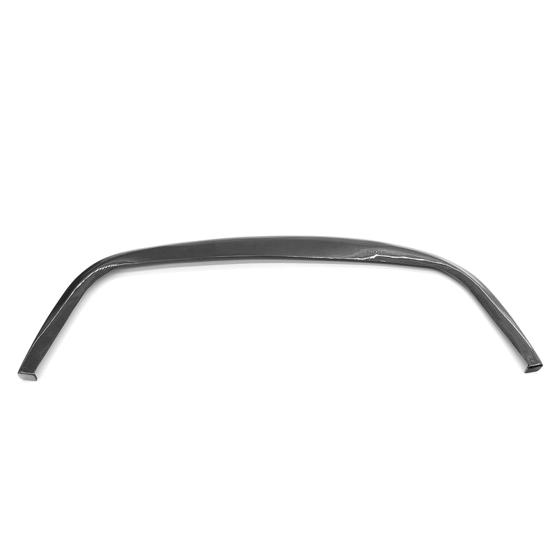 Fits Universal 1PC CS STI Style Carbon Fiber Black Front Bumper Lip