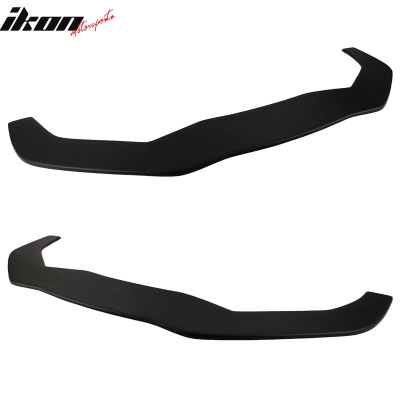 Fits 13-20 Toyota 86 Front Splitter w/ Hardware Matte & Blue Rods