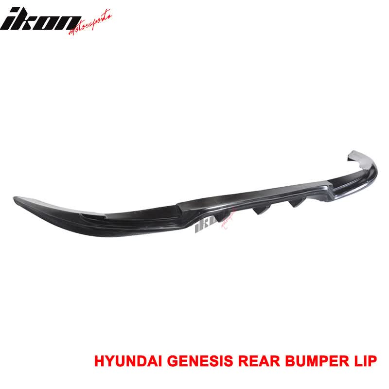 Fits 10-12 Hyundai Genesis Coupe Sport Front + Rear Bumper Lip PU