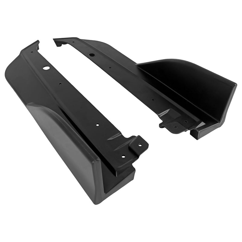 2022-2025 Subaru WRX D Style Rear Bumper Lip Aprons Matte Black ABS