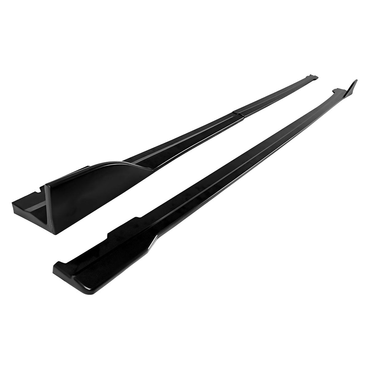 2022-2025 Subaru WRX D Style Matte Black Side Skirts Extensions 4PCS